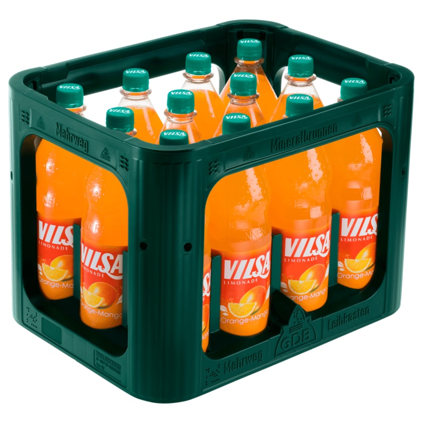 Vilsa Orange-Mango Limonade 12x1l